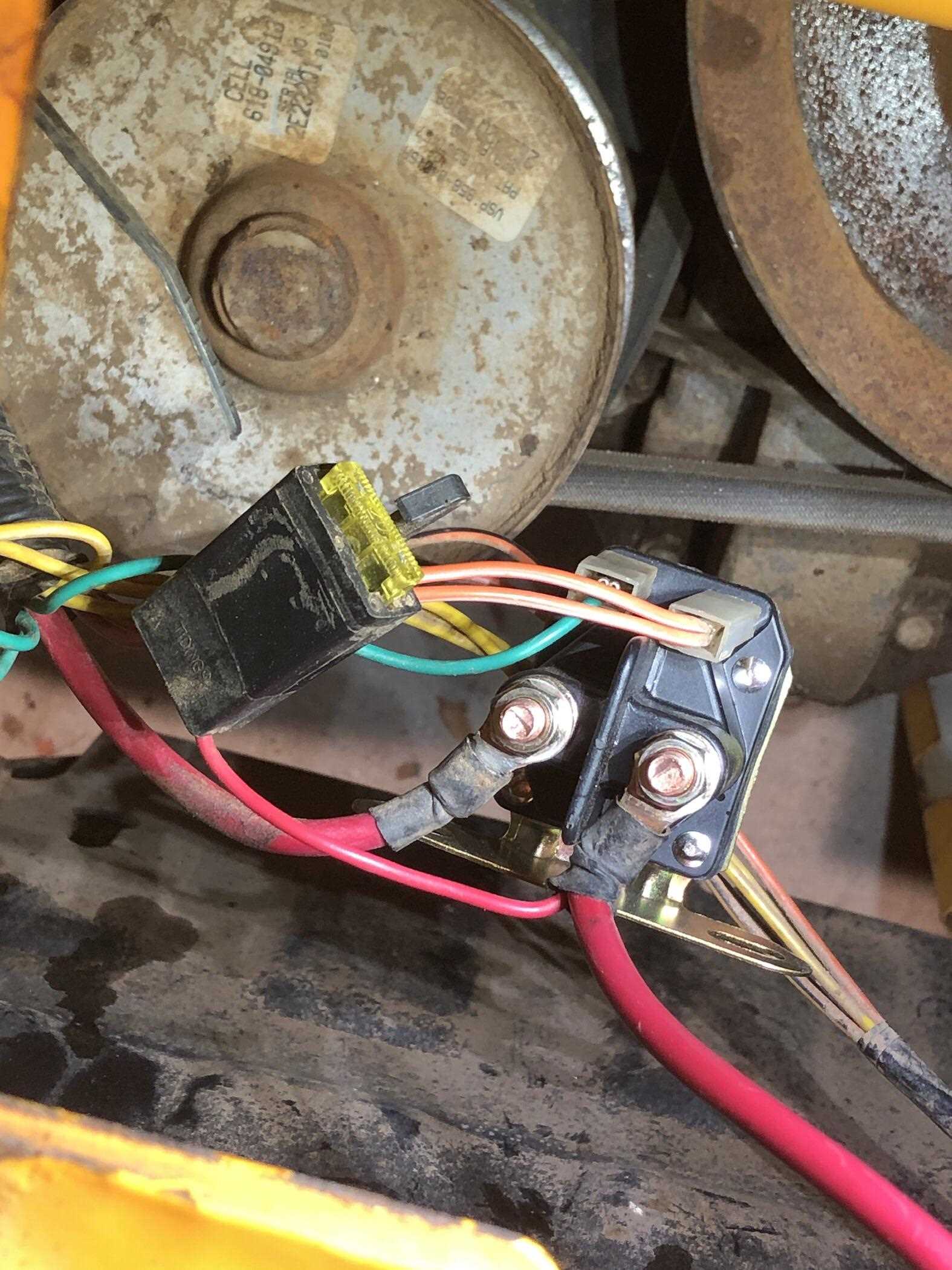 diagram cub cadet starter solenoid wiring