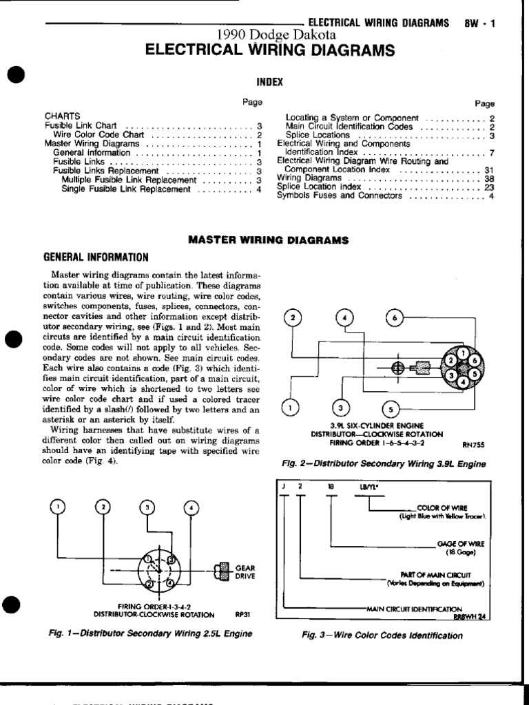 dodge dakota tail light wiring diagram