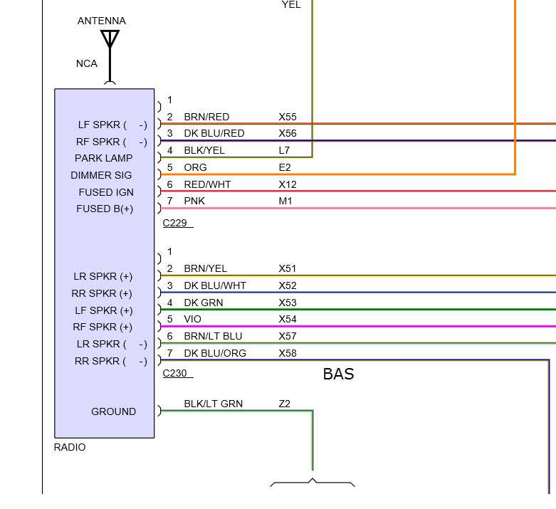 dodge ram radio wiring harness diagram