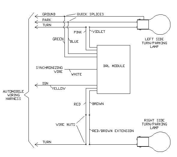 drl wiring diagram