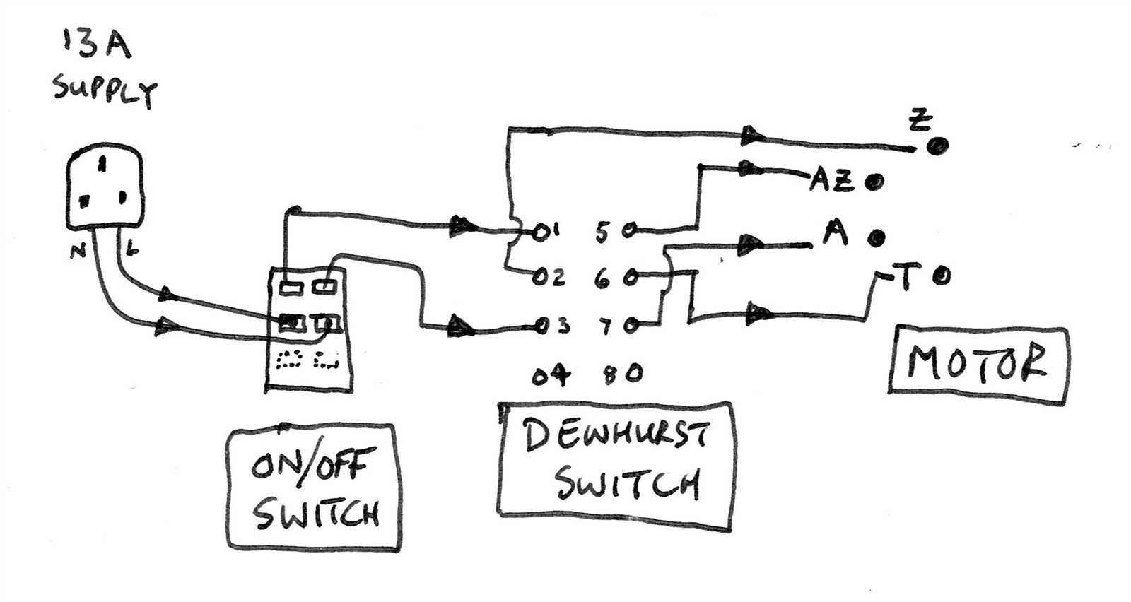 drum switch wiring diagram