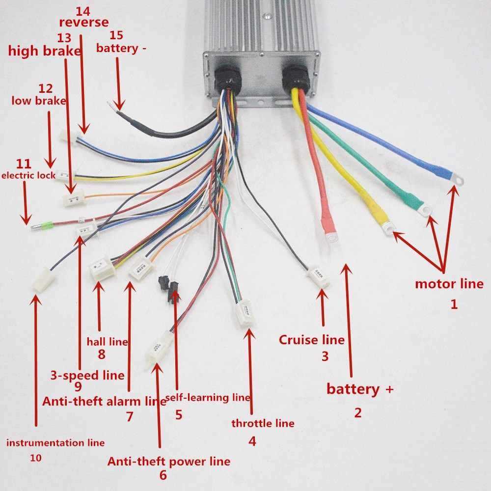 e bike controller wiring diagram