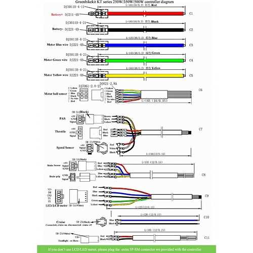 ebike hub motor wiring diagram