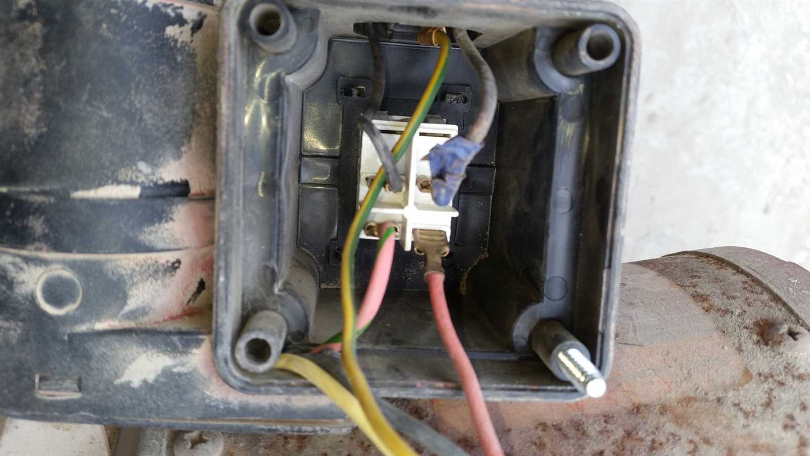 electric cement mixer switch wiring diagram