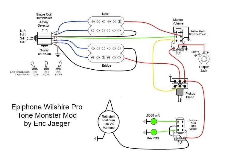 epiphone les paul wiring diagram