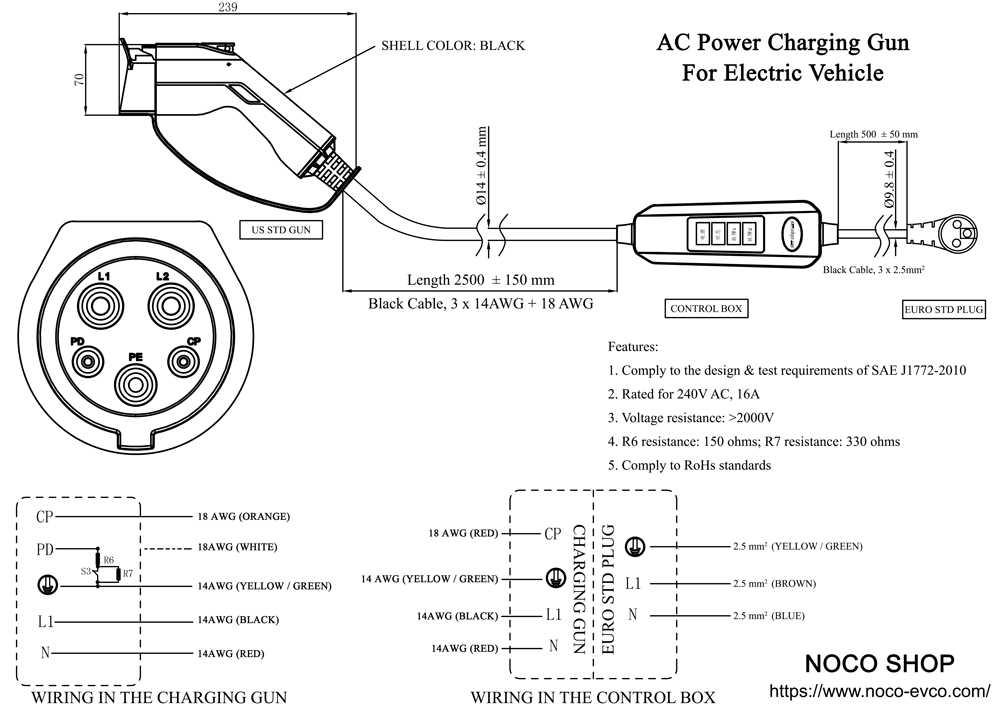 ev charging wiring diagram