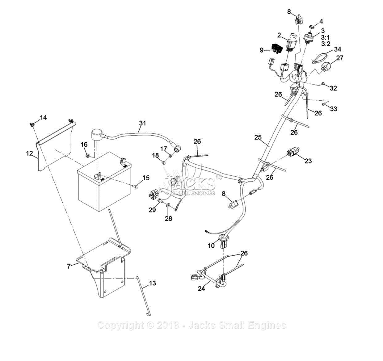 exmark pto switch wiring diagram