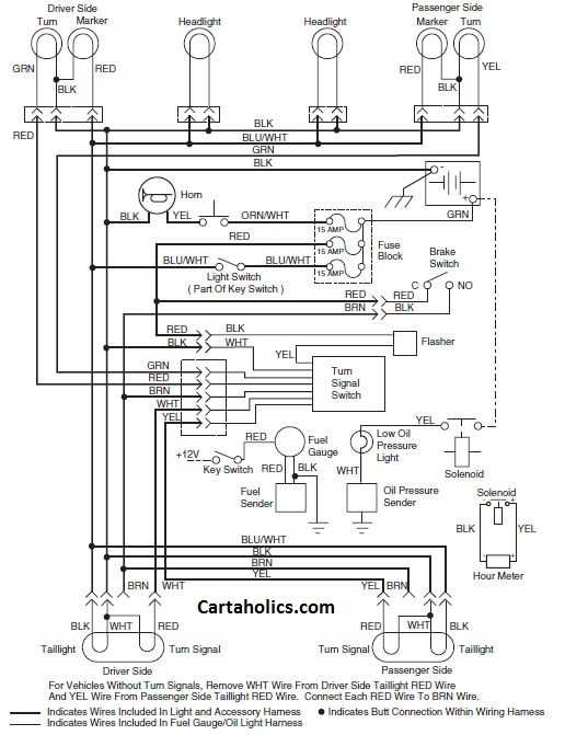 ez go txt electric wiring diagram