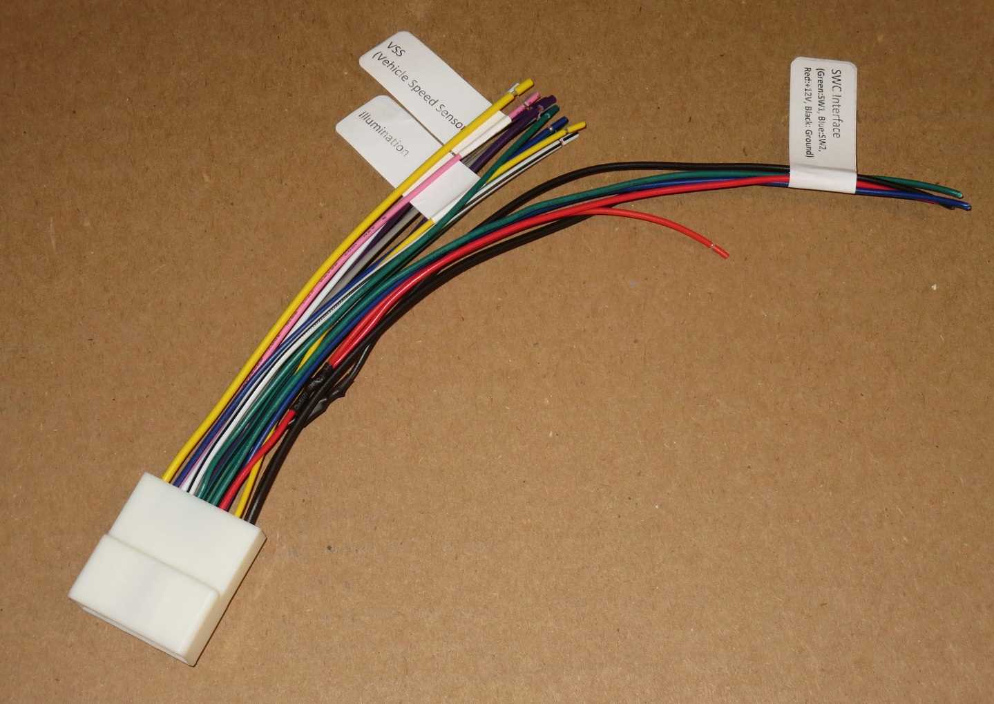 factory wiring harness color code nissan radio wiring diagram