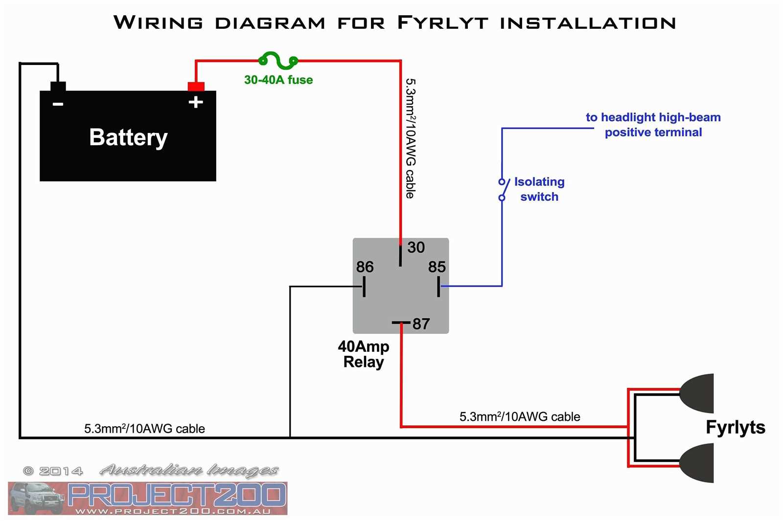 fan 5 pin relay wiring diagram