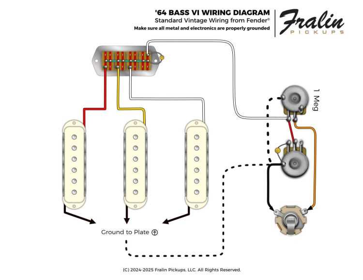 fender jazz wiring diagram