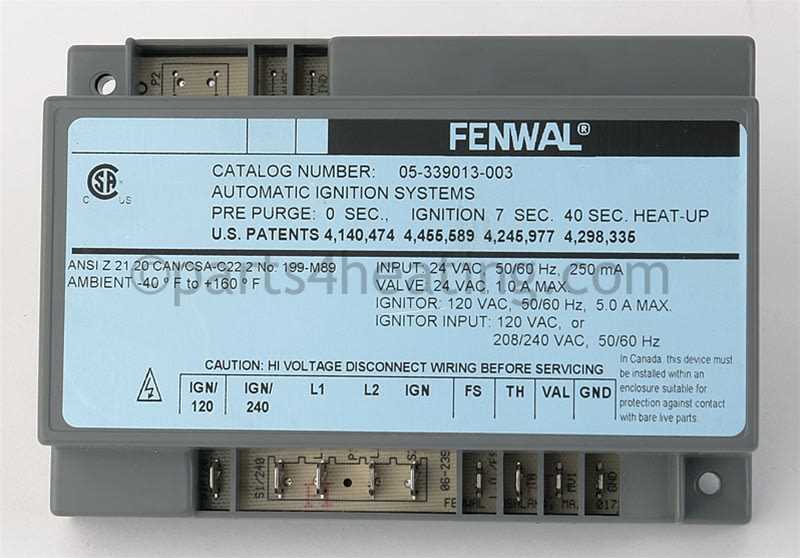 fenwal ignition module wiring diagram