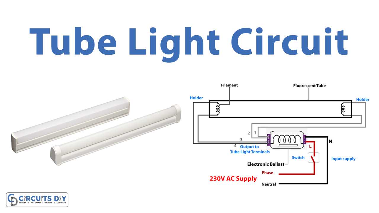 fluorescent lamp wiring diagram