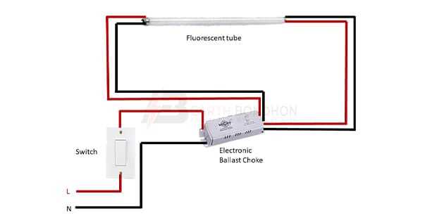 fluro light wiring diagram