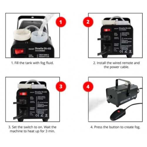 fog machine wiring diagram