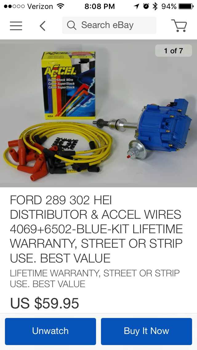 ford 302 hei distributor wiring diagram