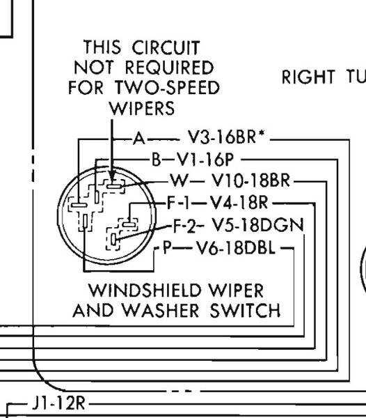 ford 5 wire wiper motor wiring diagram
