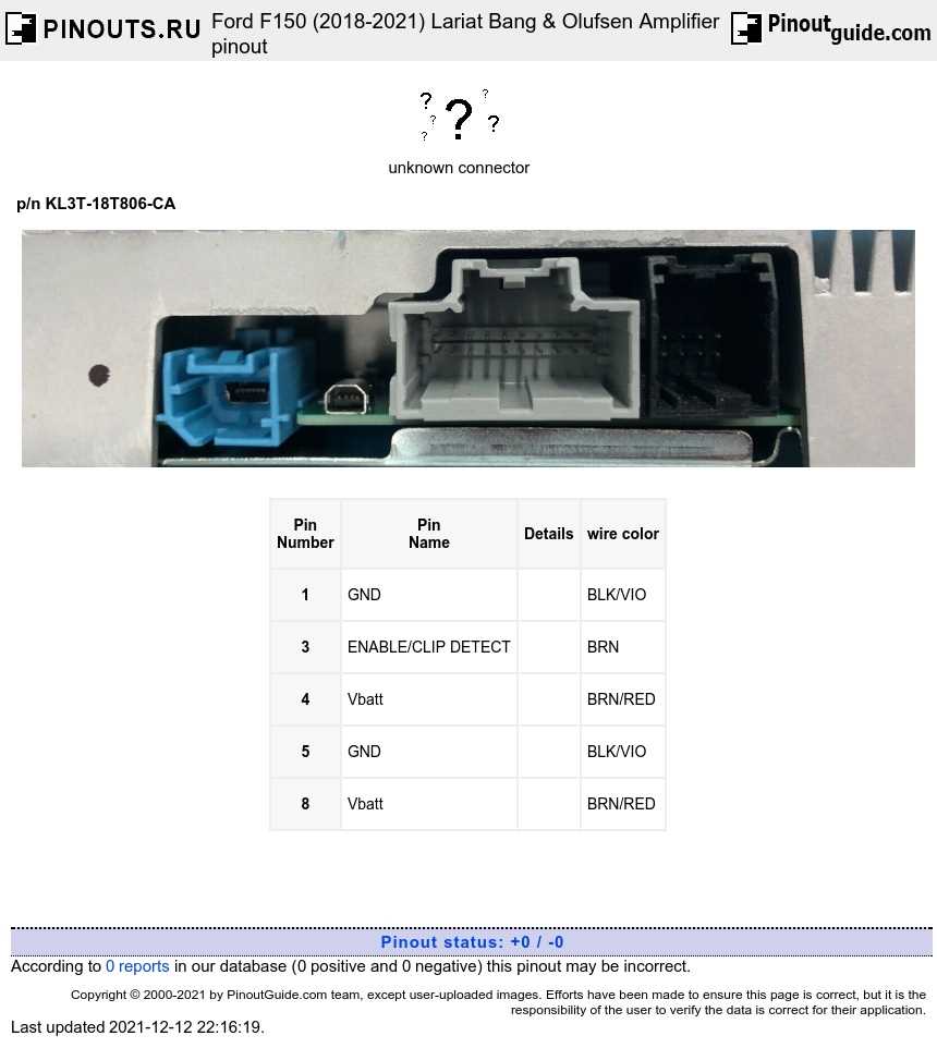 ford f150 wiring diagram