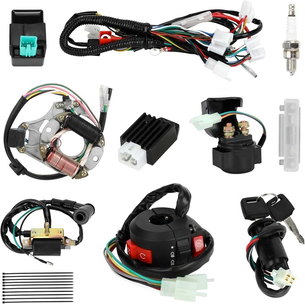 four wheeler atv starter solenoid wiring diagram