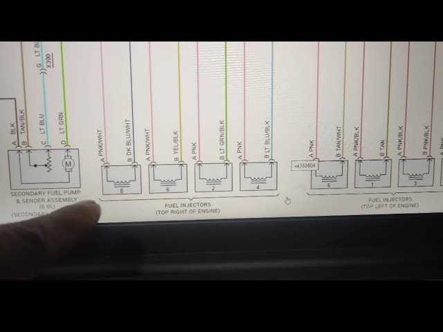 fuel injection fuel injector wiring diagram