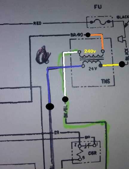 furnace transformer wiring diagram