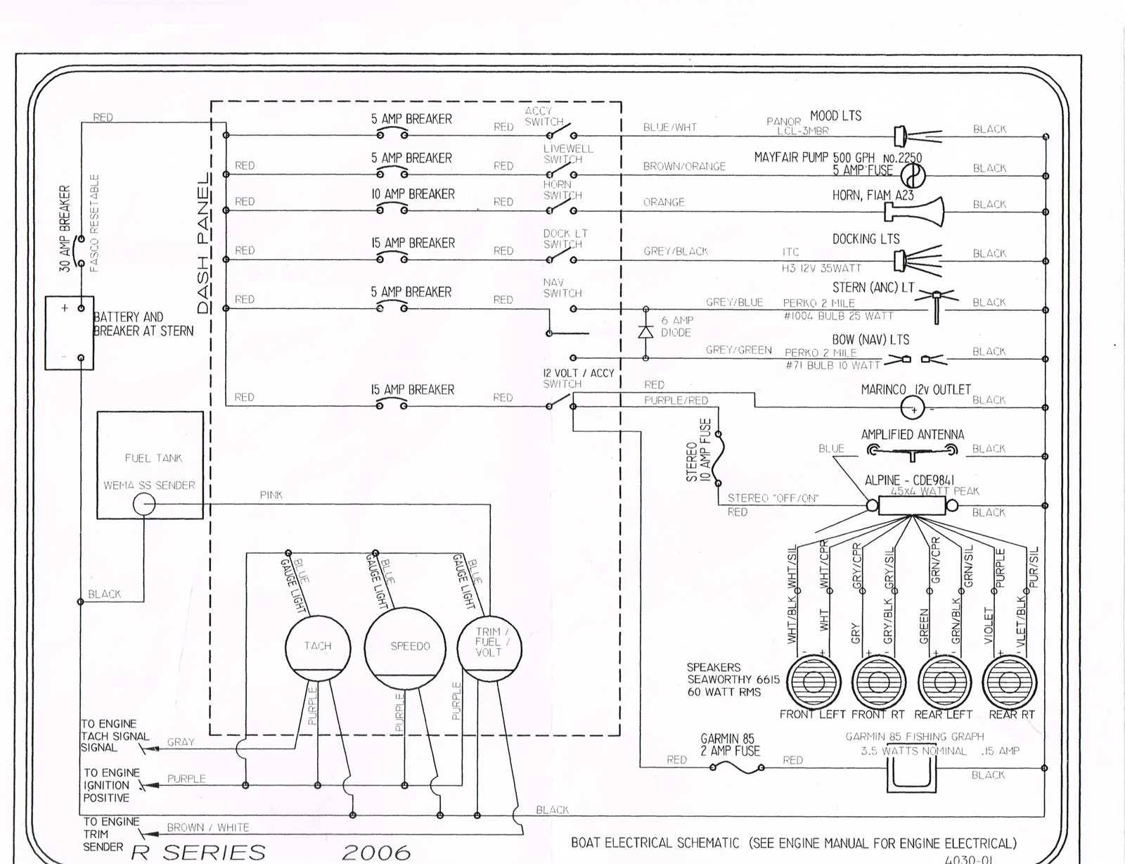 fuse boat wiring diagram