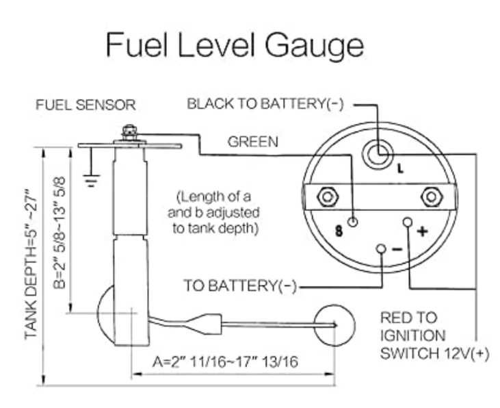 gas gauge wiring diagram