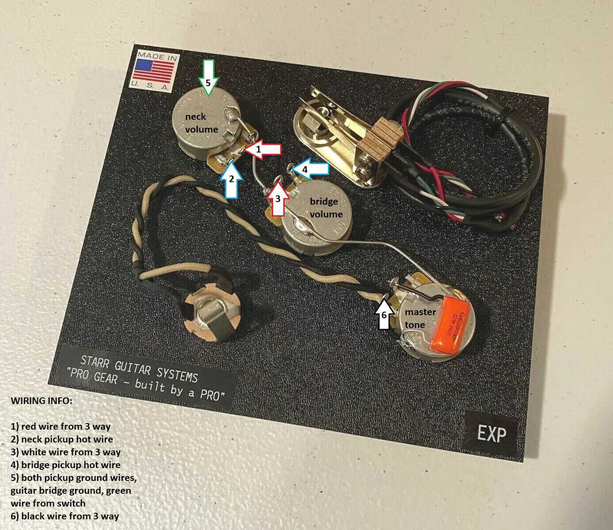 gibson explorer wiring diagram