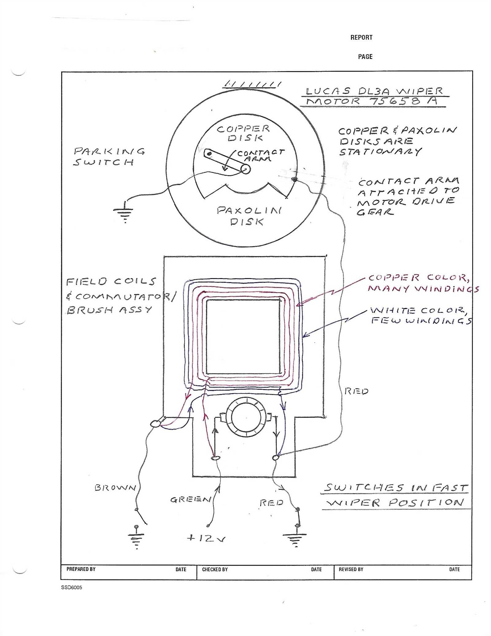 gm 5 wire wiper motor wiring diagram