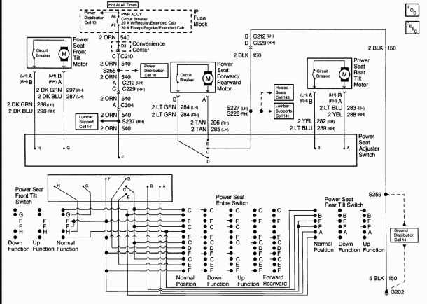 gm column wiring diagram