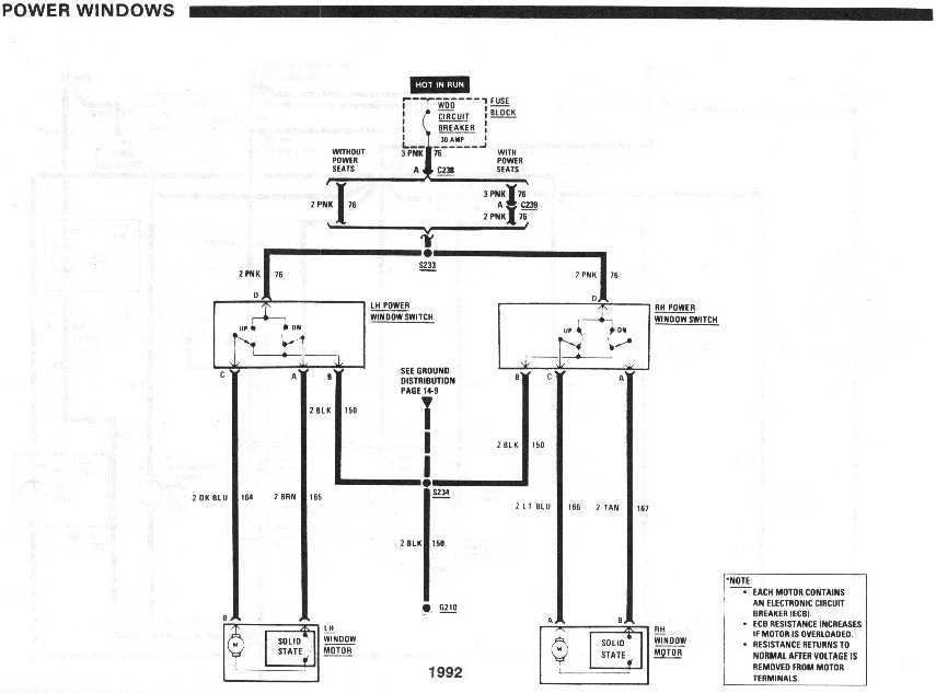 gm power window switch wiring diagram