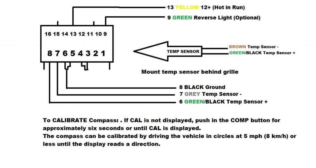 gm rear view mirror wiring diagram