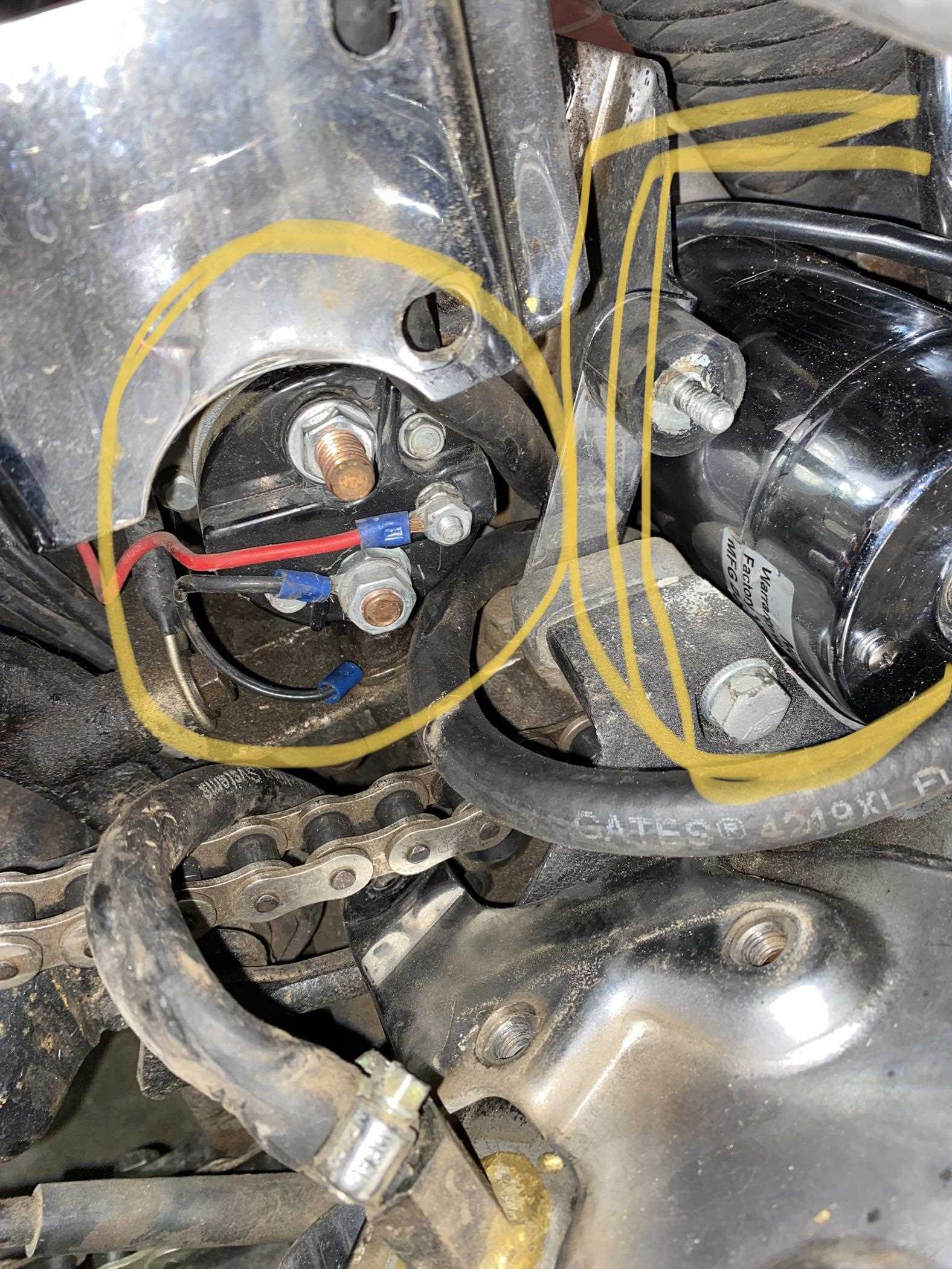 harley davidson starter relay wiring diagram