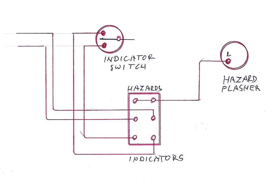 hazard switch wiring diagram
