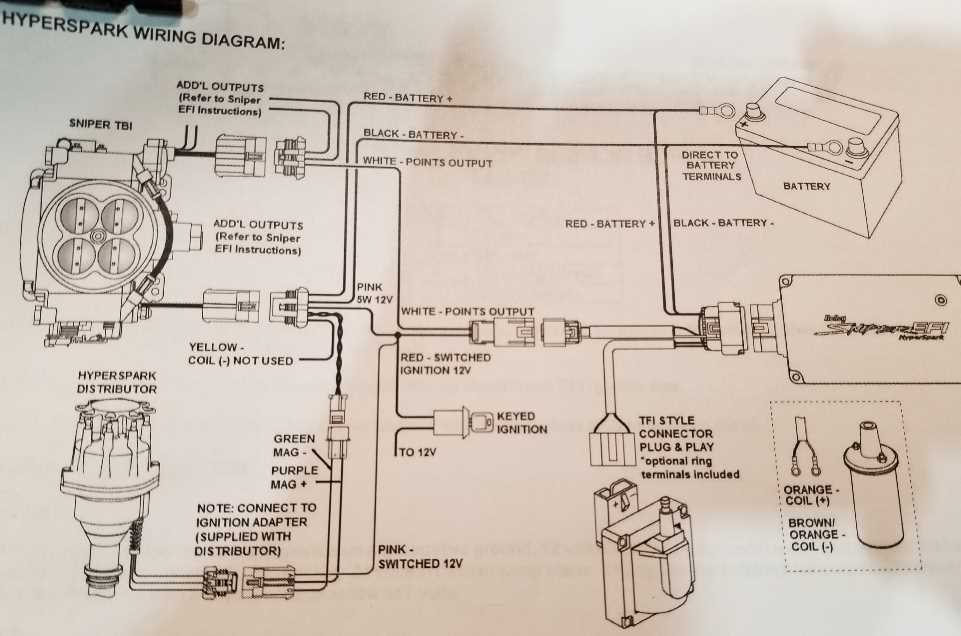 holley sniper coil driver wiring diagram