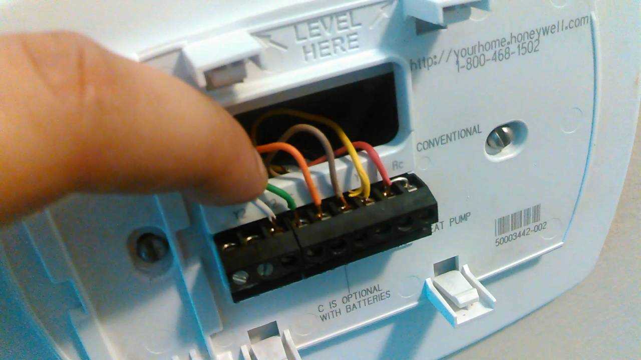 honeywell pro series thermostat wiring diagram