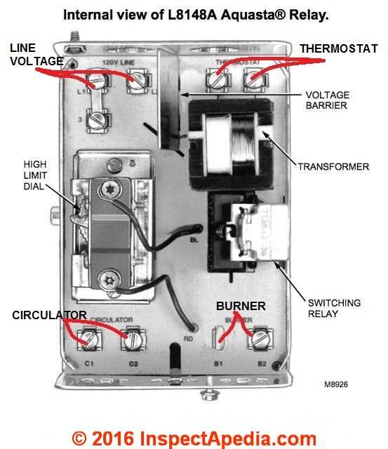 honeywell switching relay wiring diagram