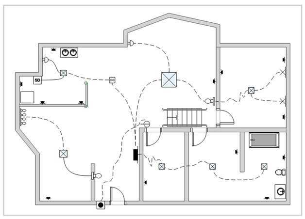 house light wiring diagram