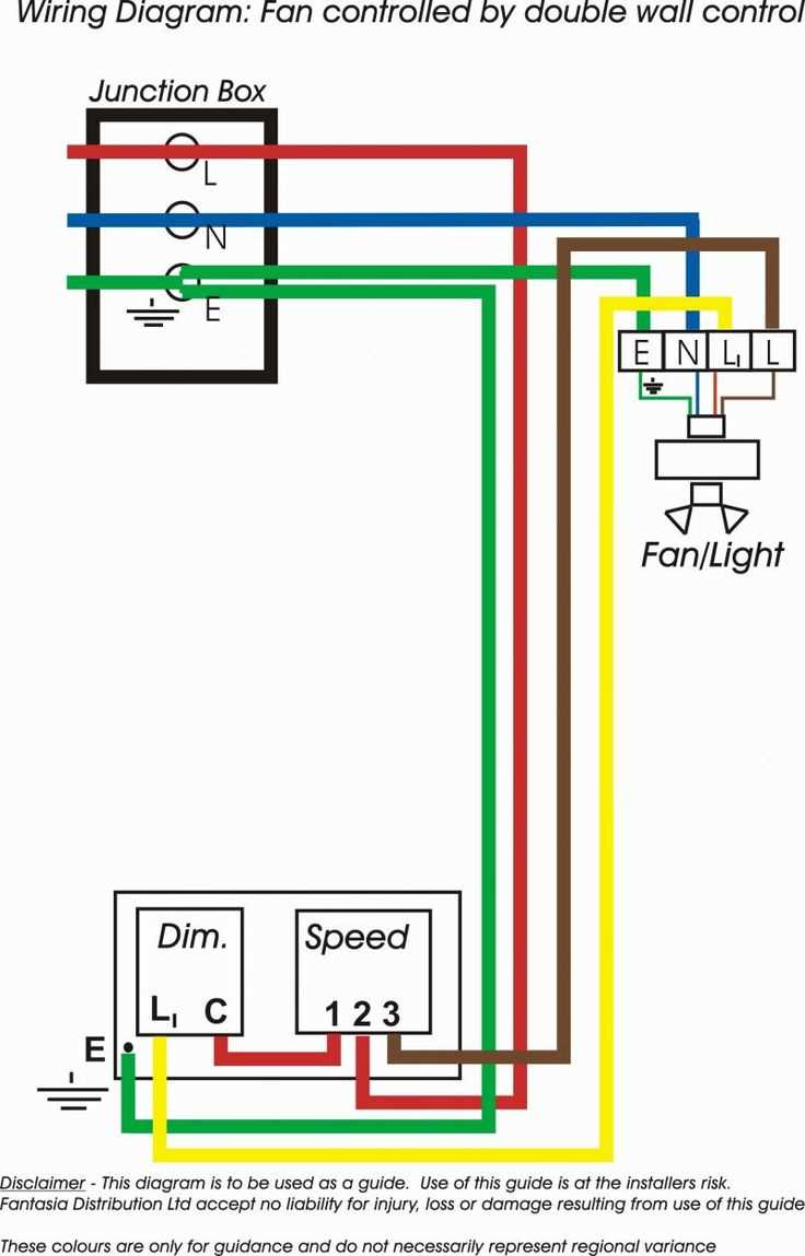 hunter 3 speed fan control and light dimmer wiring diagram