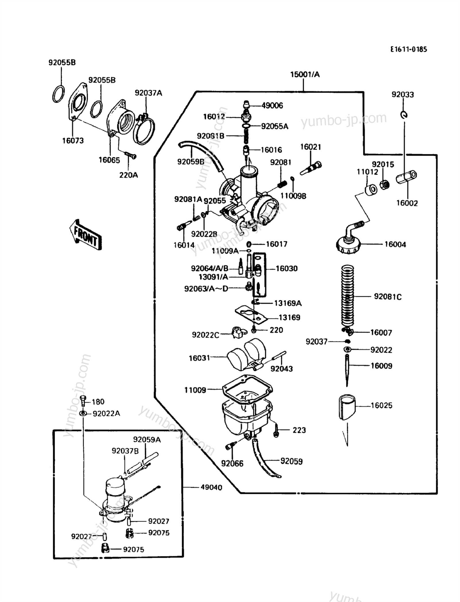 ignition kawasaki bayou 220 wiring diagram