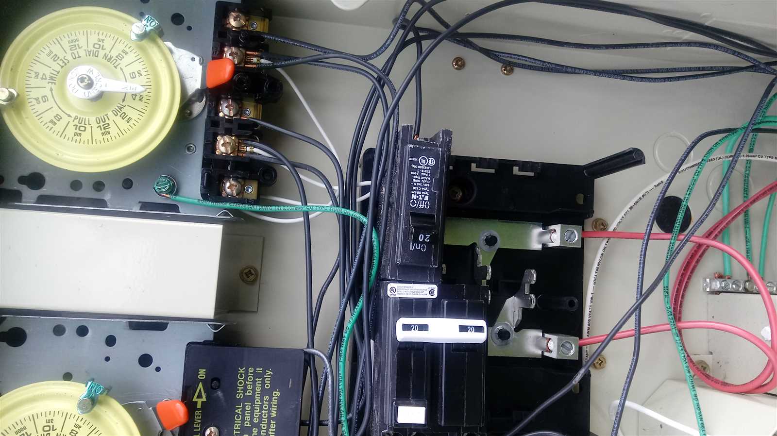 intermatic 240v timer wiring diagram