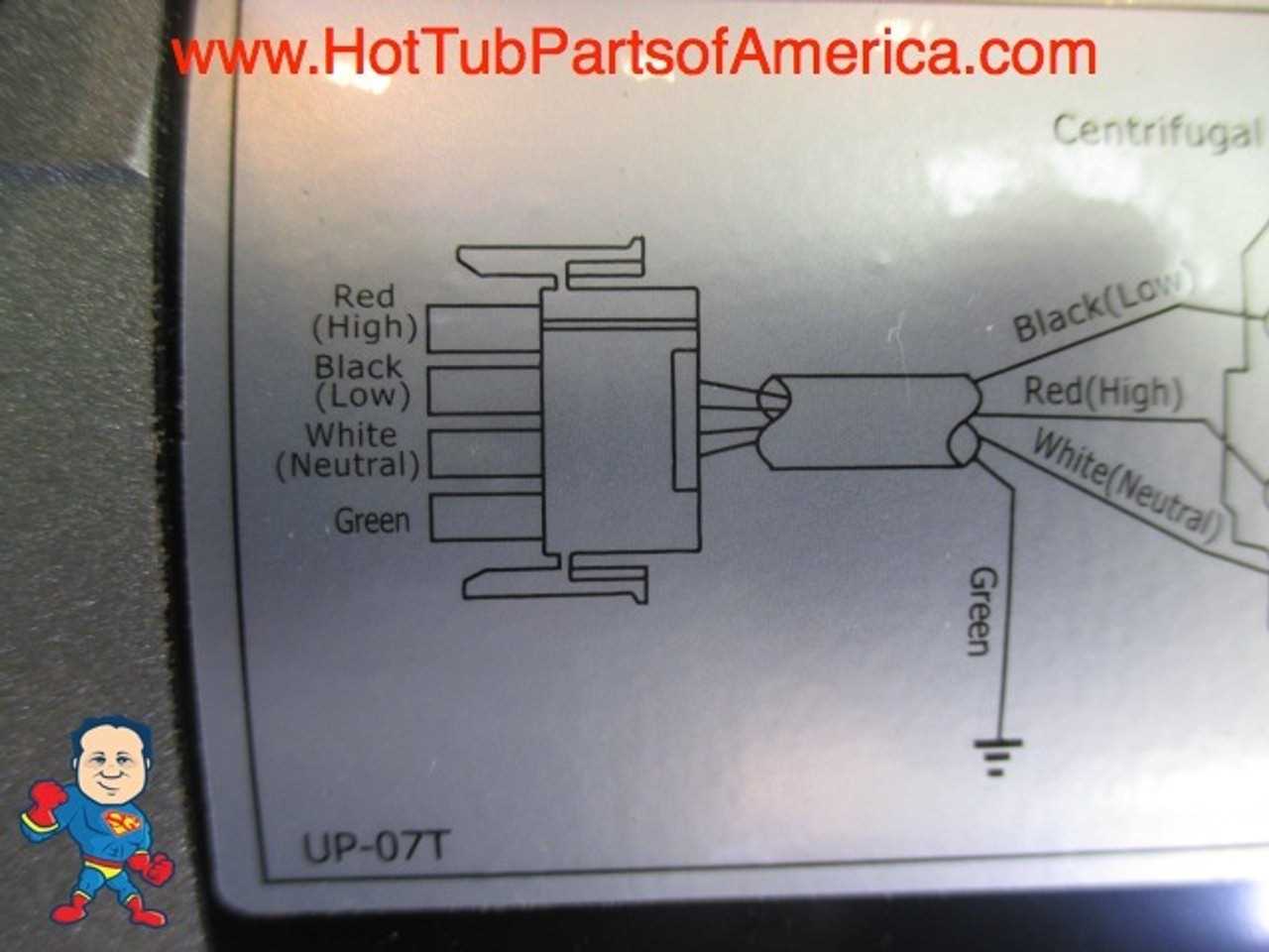 jacuzzi hot tub wiring diagram