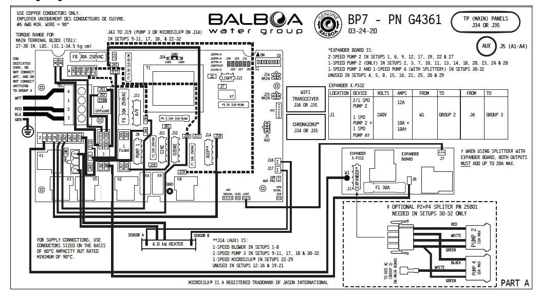 jacuzzi wiring diagram