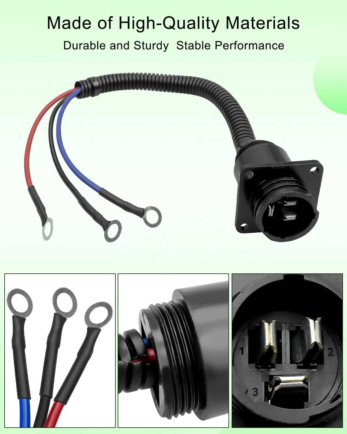 john deere 3 pin power plug wiring diagram