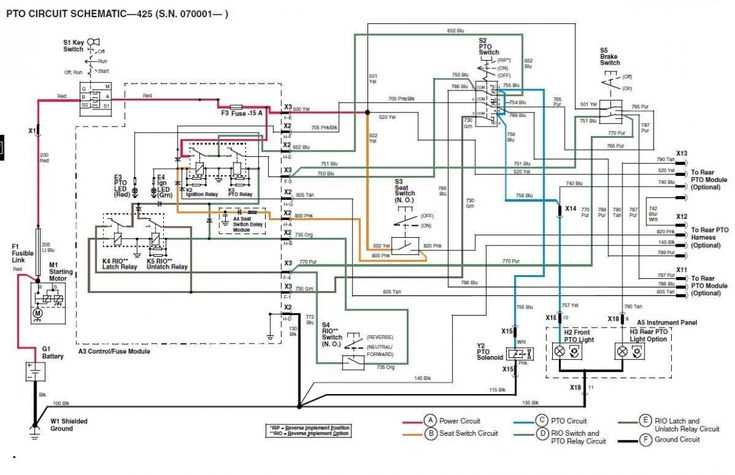 john deere 445 wiring diagram