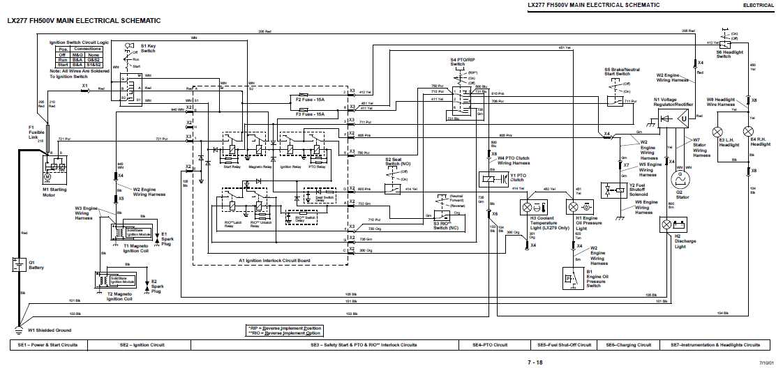 john deere wiring diagram