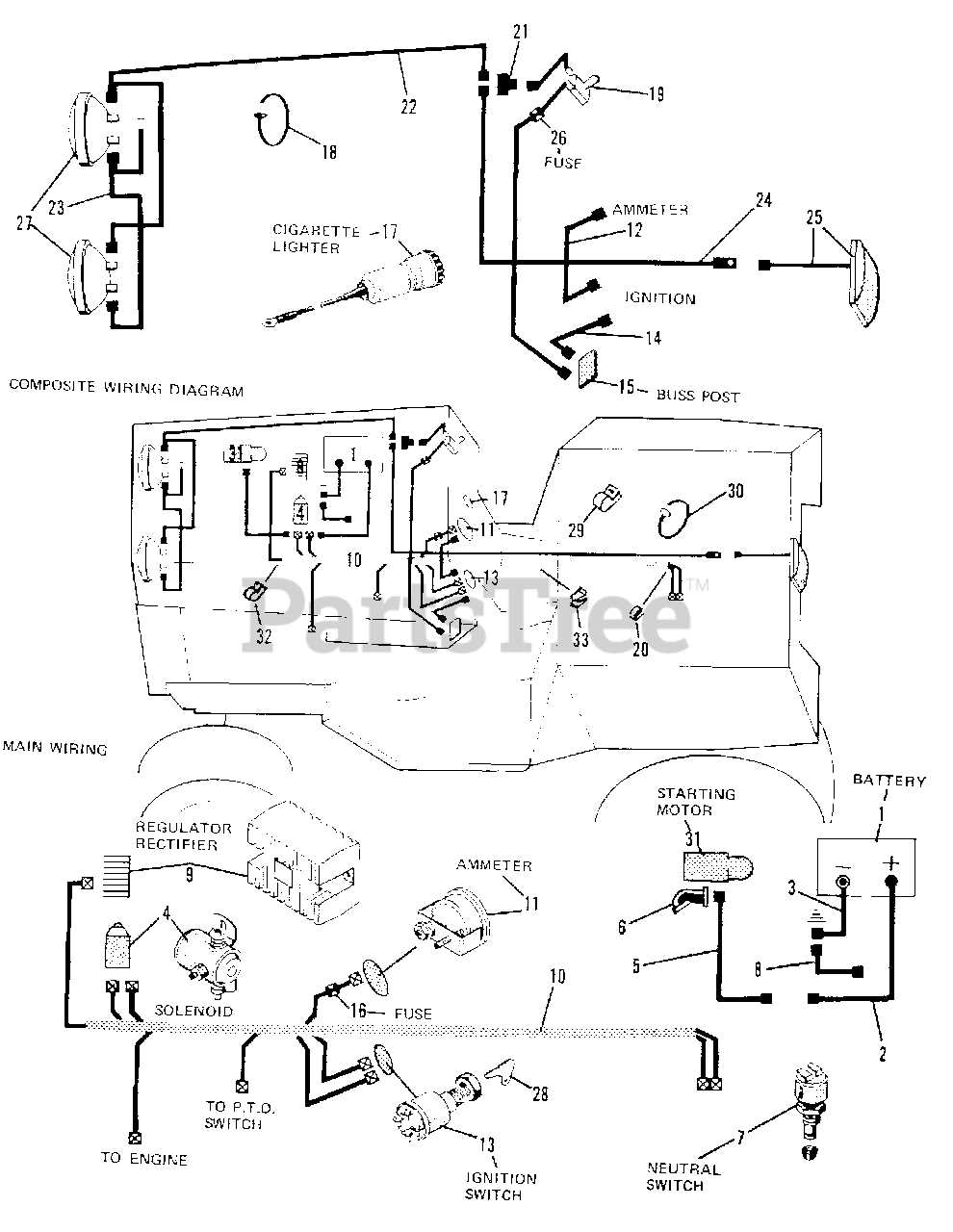 john deere x320 wiring diagram