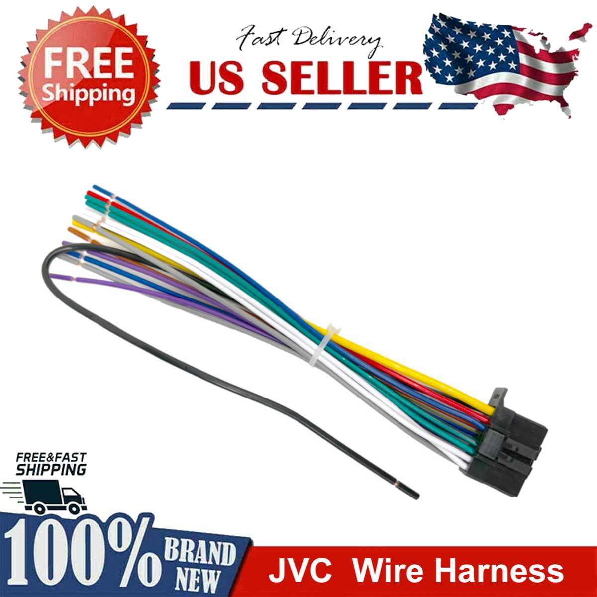 jvc car audio wiring diagram