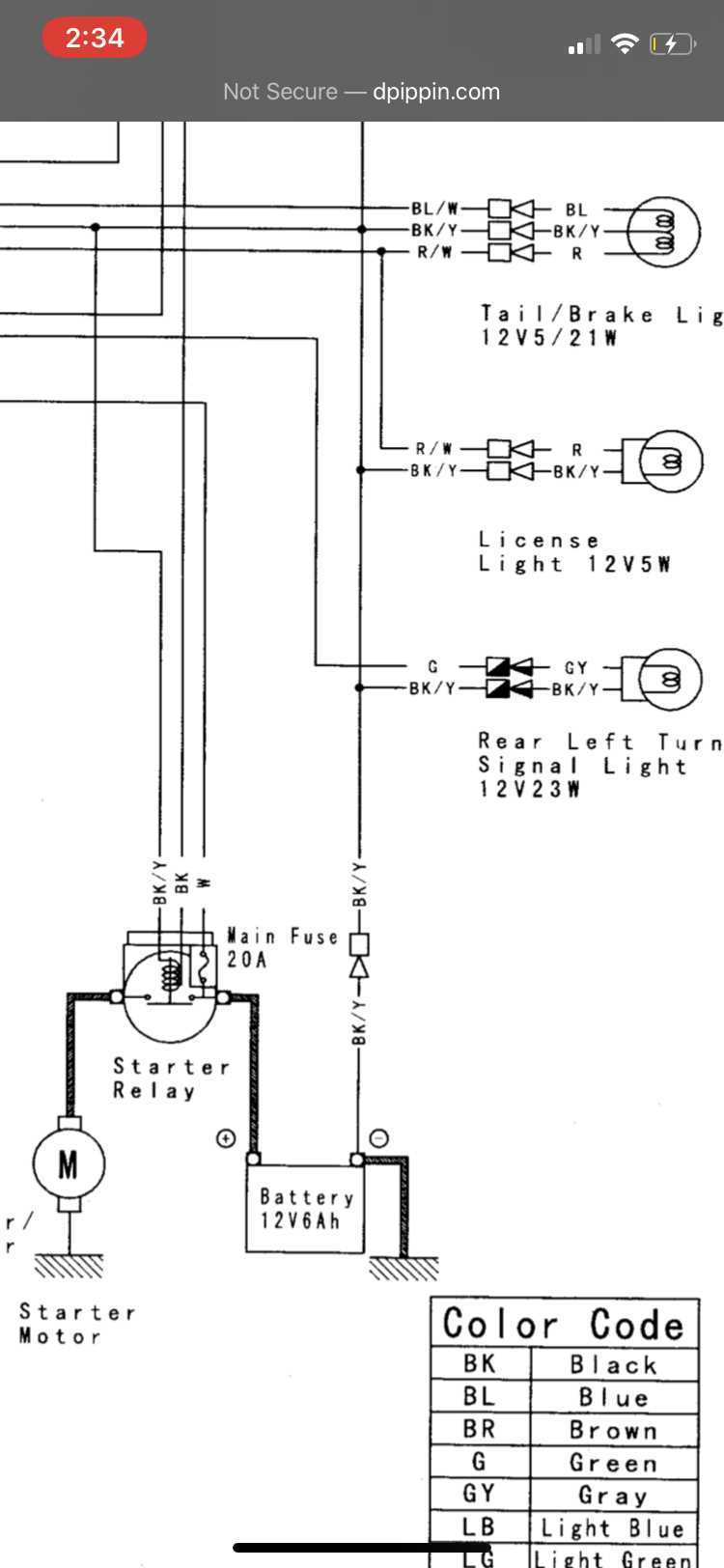 kawasaki ninja 250 wiring diagram