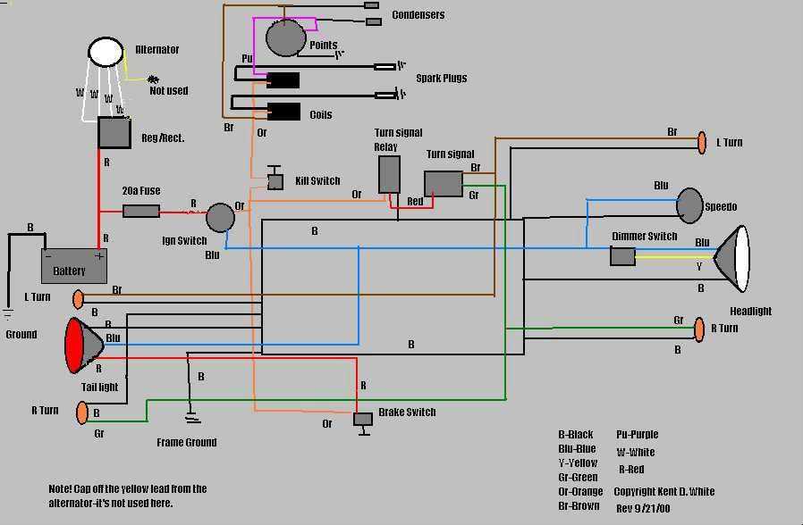 key switch ignition wiring yamaha v star 1100 wiring diagram